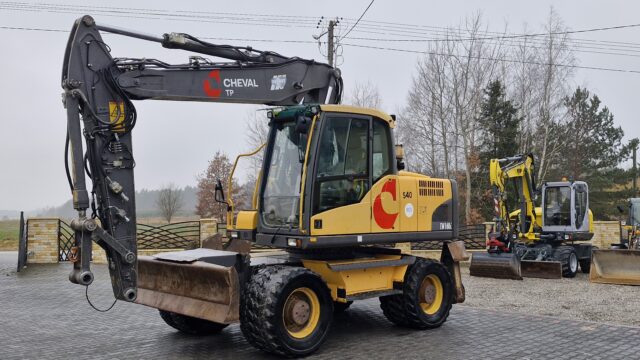 koparka Kołowa volvo EW160